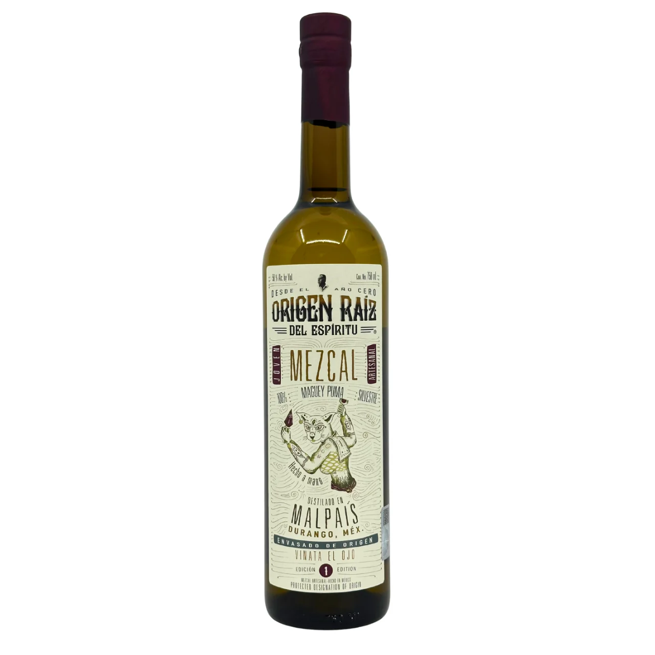 Origen Raiz Maguey Puma Mezcal