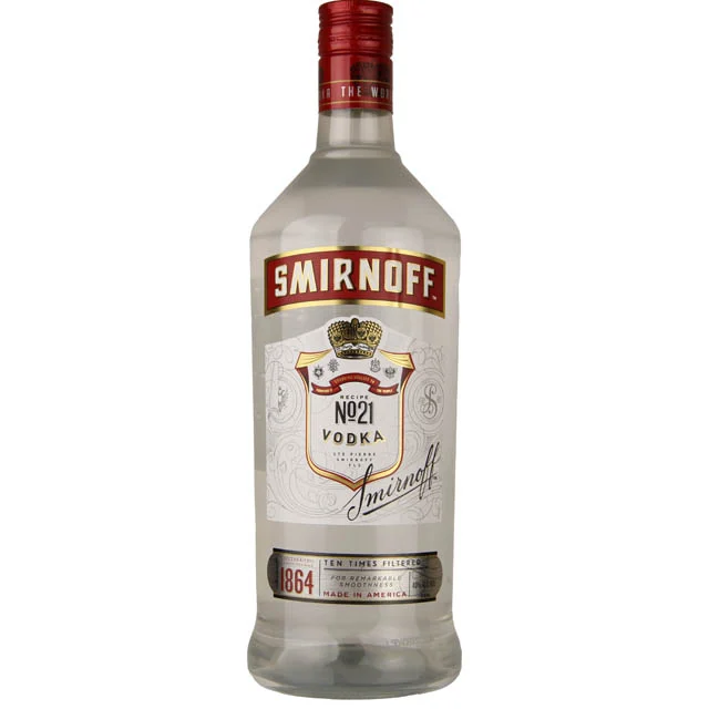 Smirnoff Vodka 80 proof / 1.75 Ltr