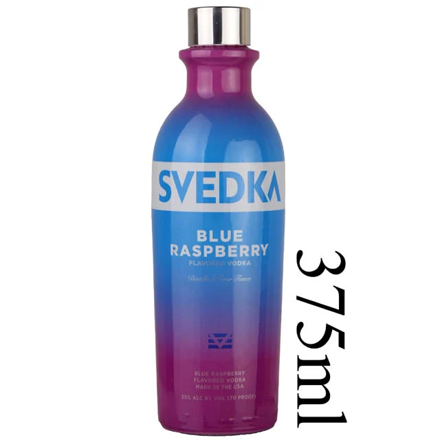 Svedka Blue Raspberry Flavored Vodka - (Half Bottle) / 375mL