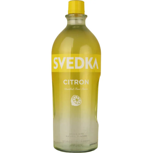 Svedka Citron Flavored Vodka / 1.75 Ltr