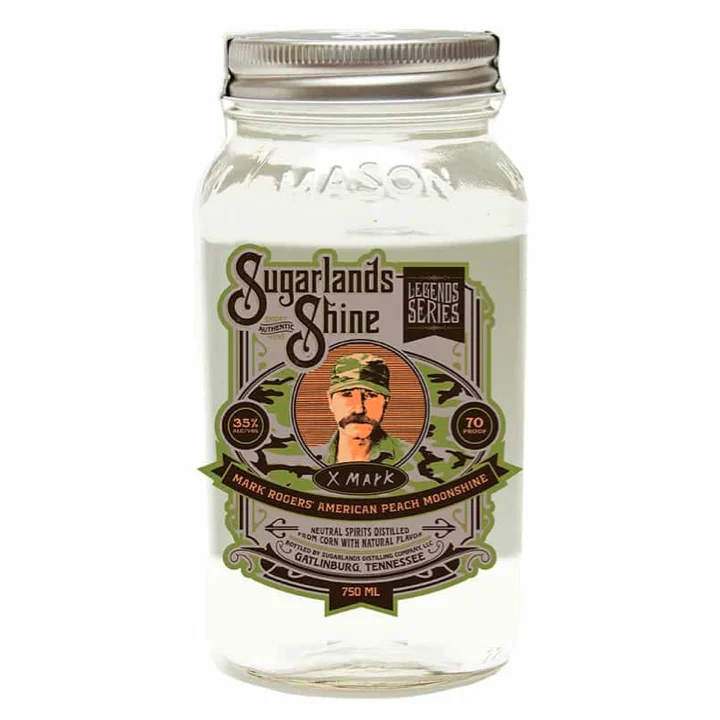 Sugarlands Shine Mark Rogers Peach Moonshine