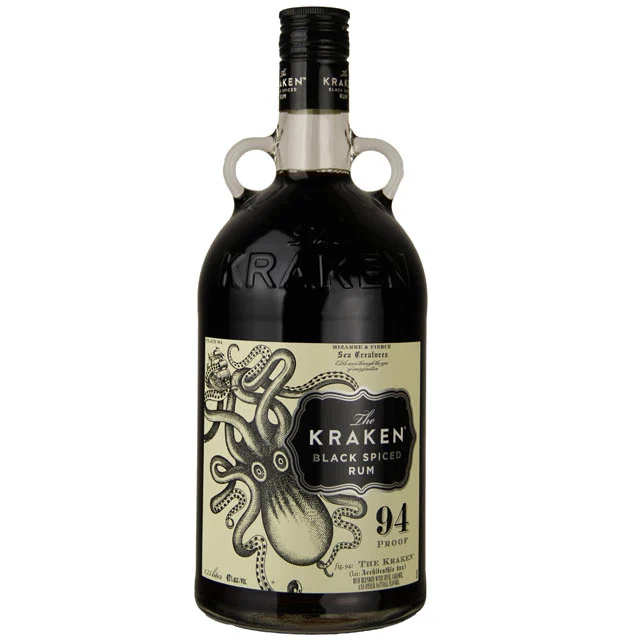 The Kraken Black Spiced Rum 94 Proof / 1.75 Ltr