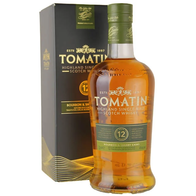 Tomatin 12 Yr Single Highland Malt Scotch Whisky / 750 ml