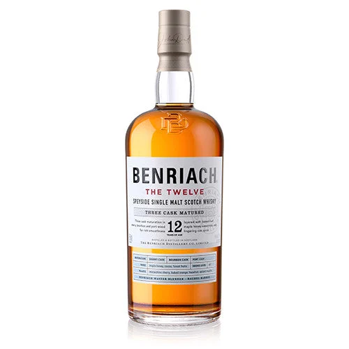 Benriach 12 year Single Malt Scotch Whisky 750mL