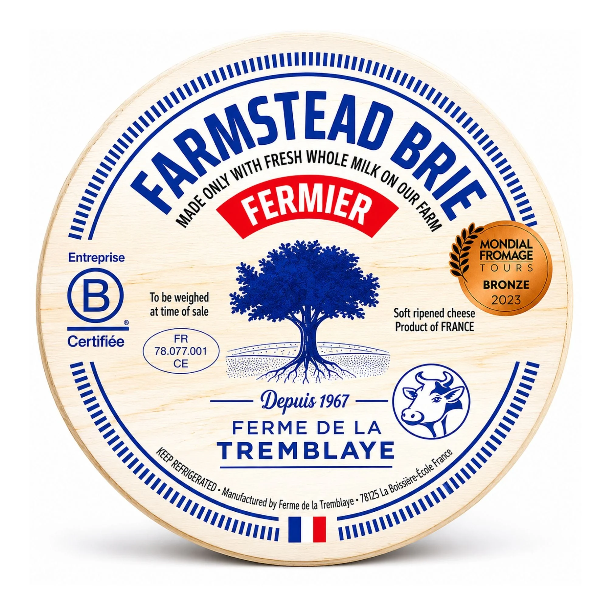 Fermier Brie Tremblaye