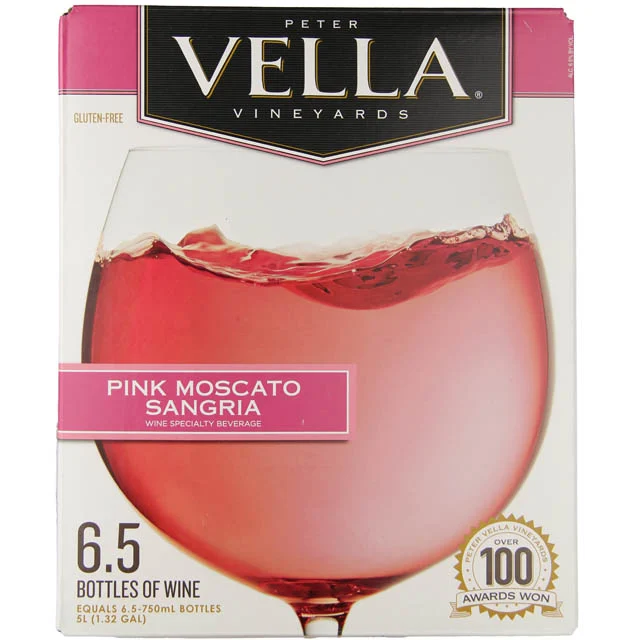 Peter Vella Pink Moscato Sangria / 5L