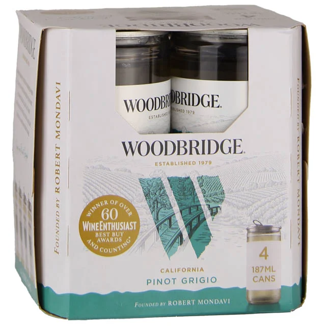 Woodbridge by Robert Mondavi Pinot Grigio 4 Pack Cans / 4-187ml