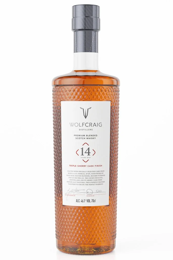 Wolfcraig Blended Scotch Triple Sherry Cask 14 Year 700mL