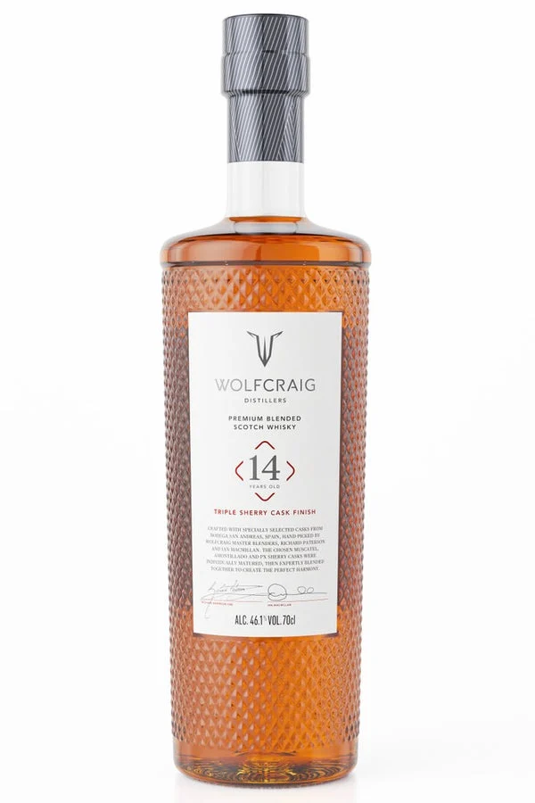 Wolfcraig Blended 14 Year Old Triple Sherry Cask Scotch Whisky