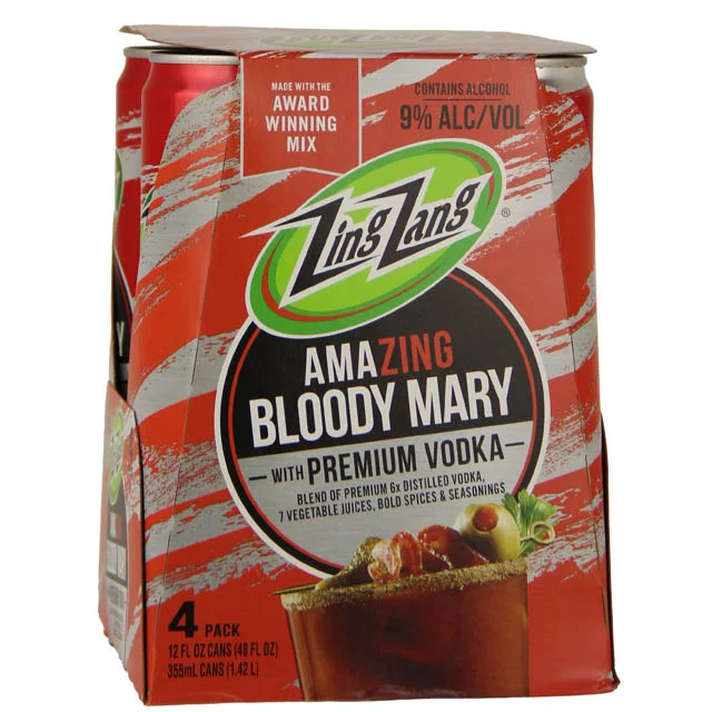 Zing Zang Bloody Mary 4 Pack / 4-355mL