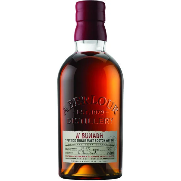 Aberlour A'bunadh Cask Strength Speyside Single Malt Scotch 750ml