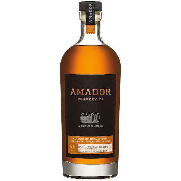 Amador Double Barrel Chardonnay Finished Kentucky Bourbon Whiskey 750ml