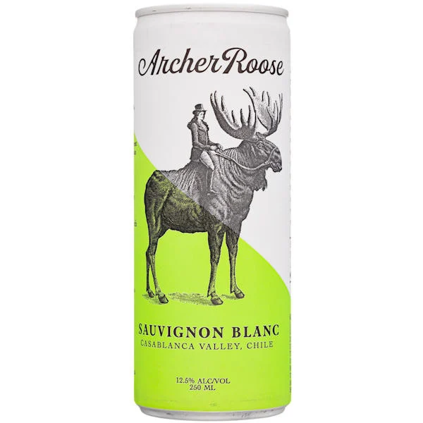 Archer Roose Casablanca Sauvignon Blanc 250ml 4-Pack Can NV (Chile)