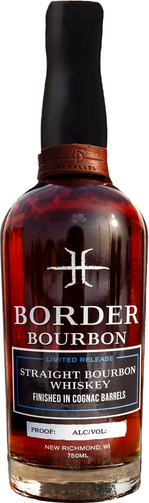 45th Parallel Border Cognac-Finished Straight Bourbon Whiskey