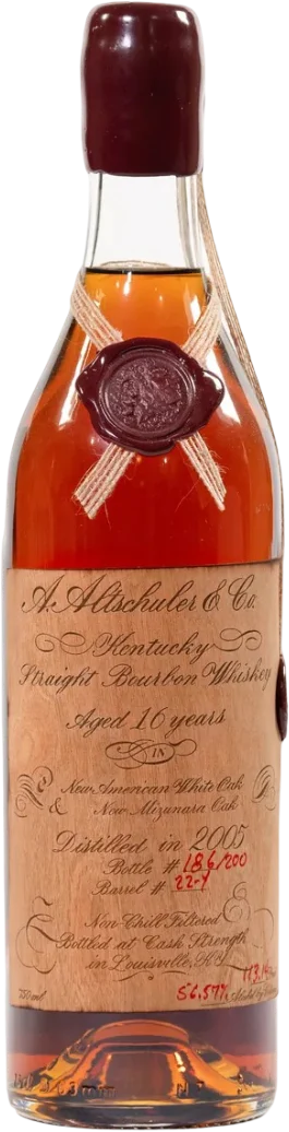 A. Altschuler & Co. 16 Year Old American and Mizunara Oak Straight Bourbon Whiskey
