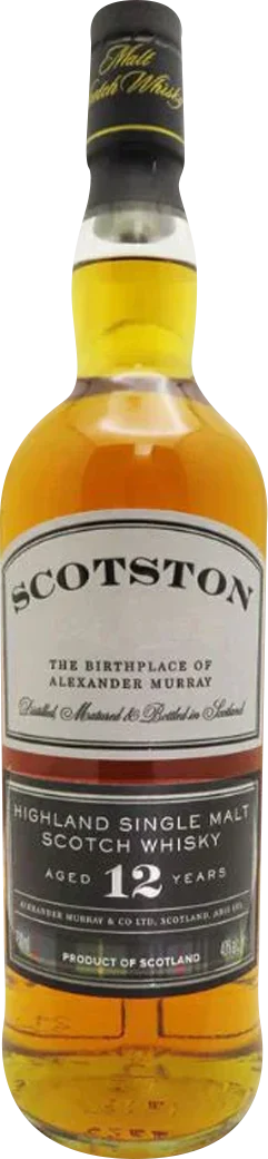 Alexander Murray & Co 'Scotston' Single Malt 12 Year Old Single Malt Scotch Whisky