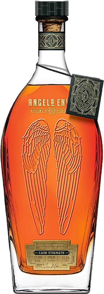 Angel's Envy Cask Strength 2025 Release Kentucky Straight Bourbon Whiskey