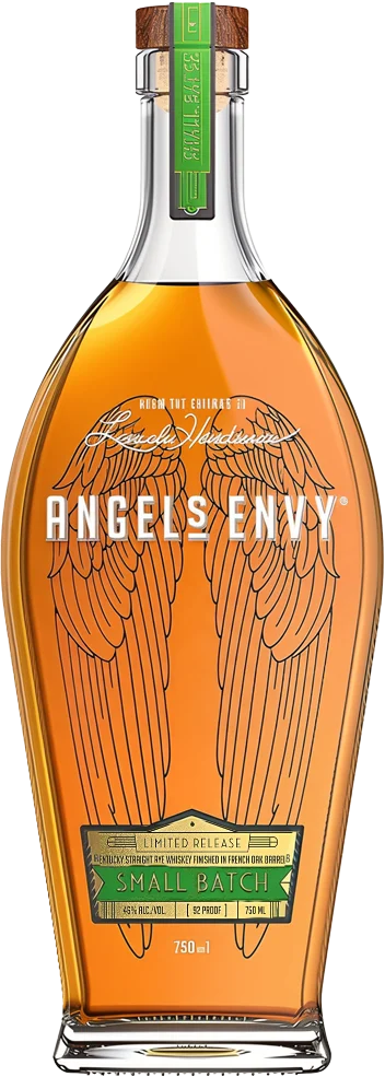 Angel's Envy Small Batch French Oak Barrels Finish 2025 Limited Edition Straight Rye Whiskey