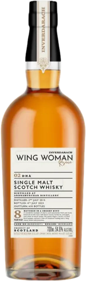 Wing Woman Reserve Ardamurchan 8 Year Old Sherry Butt Matured Single Malt Scotch Whisky (700mL)