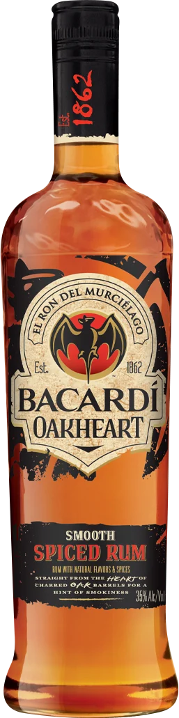 Bacardi Oakheart Smooth Spiced Rum