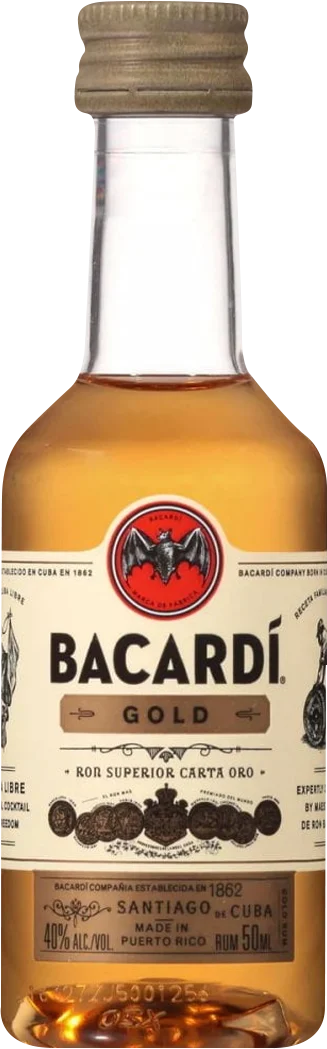 Bacardi Carta Oro Superior Gold Rum (50mL)