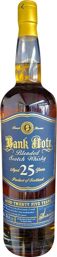 Bank Note 25 Year Old Blended Scotch Whisky