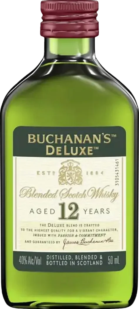 Buchanan's De Luxe 12 Year Old Blended Scotch Whisky (50mL)