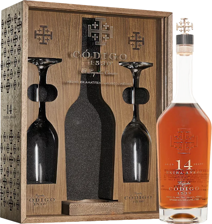 Código 1530 14 Year Old Extra Añejo Tequila