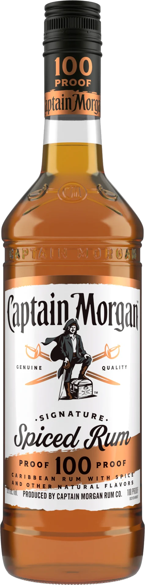 Captain Morgan 100 Proof Spiced Rum