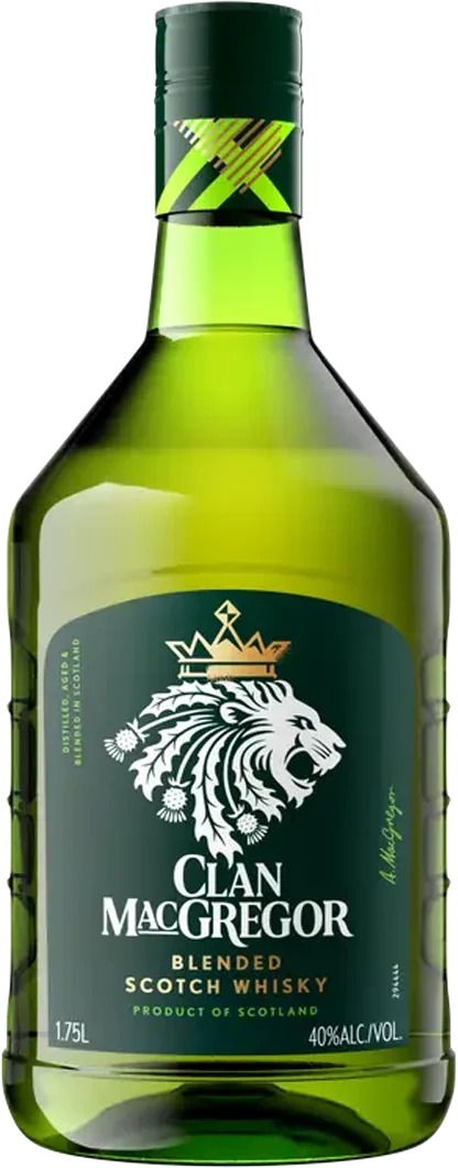 Clan MacGregor Blended Scotch Whisky (1.75L)