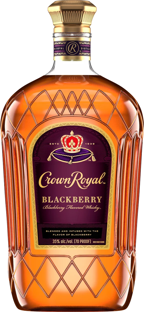 Crown Royal Limited Edition Blackberry Flavored Whisky (1.75L)