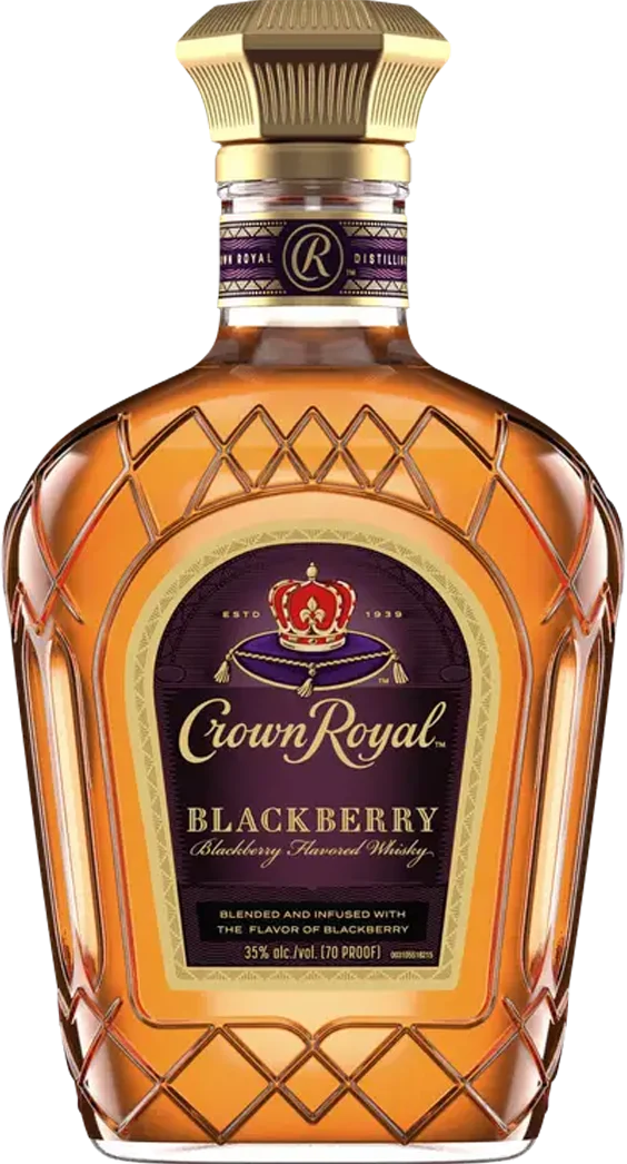 Crown Royal Limited Edition Blackberry Flavored Whisky (375mL)