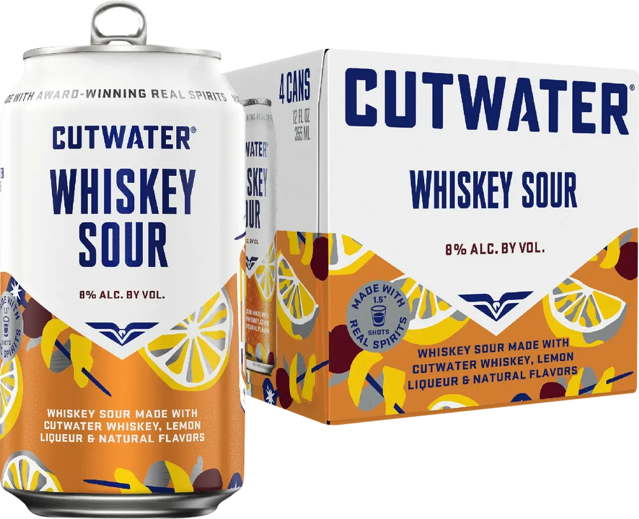 Cutwater Spirits Whisky Sour Cocktail (1.42L)
