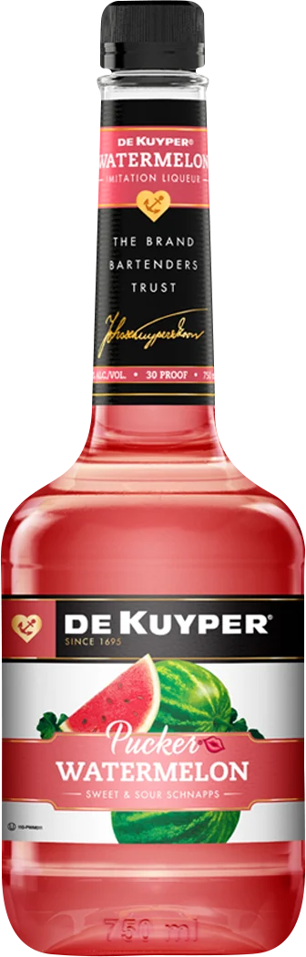 De Kuyper Pucker Watermelon Schnapps Liqueur
