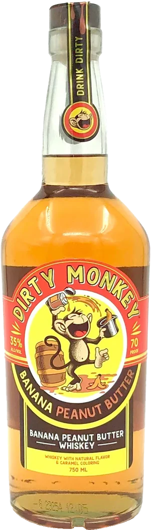 Dirty Monkey Banana Peanut Butter Whiskey
