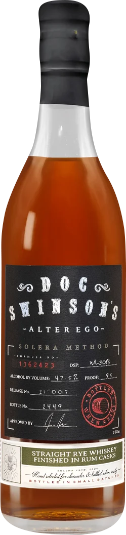 Doc Swinson's Alter Ego Rum Cask Rye Whiskey