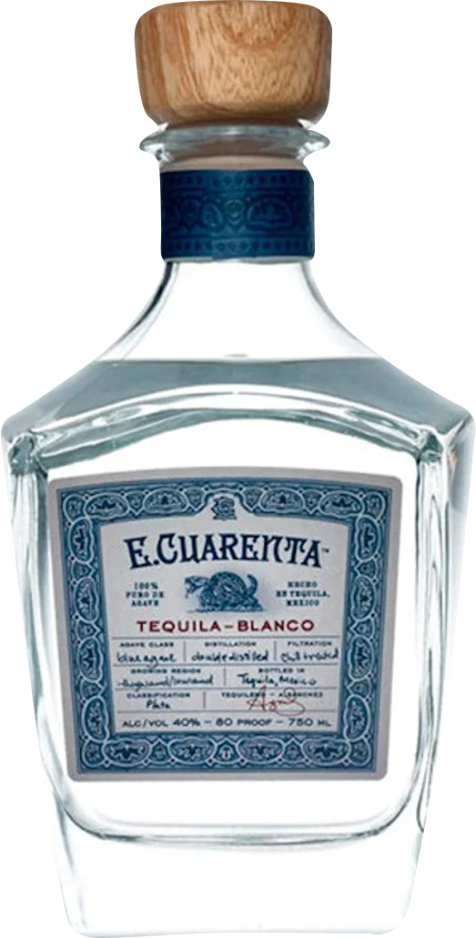 E Cuarenta Tequila Blanco