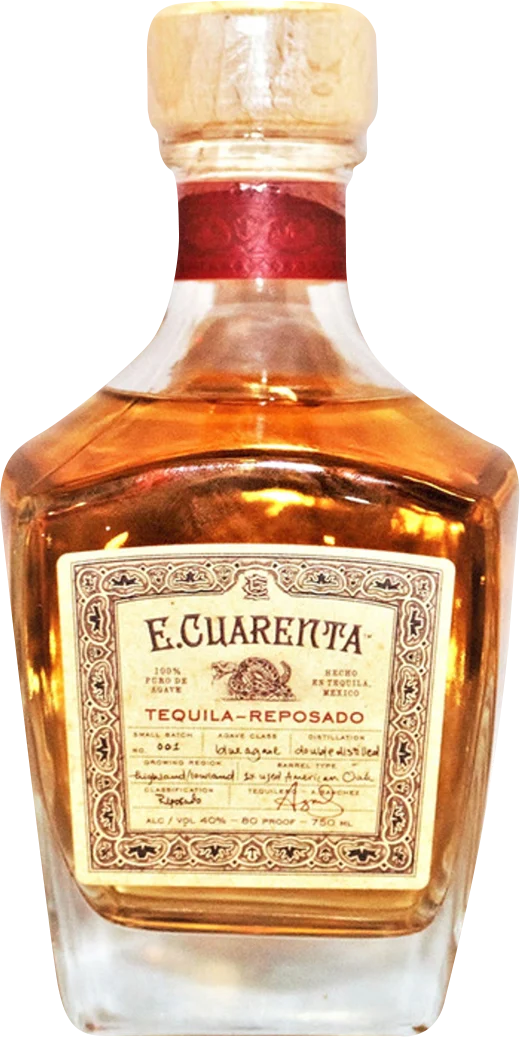 E. Cuarenta Tequila Reposado