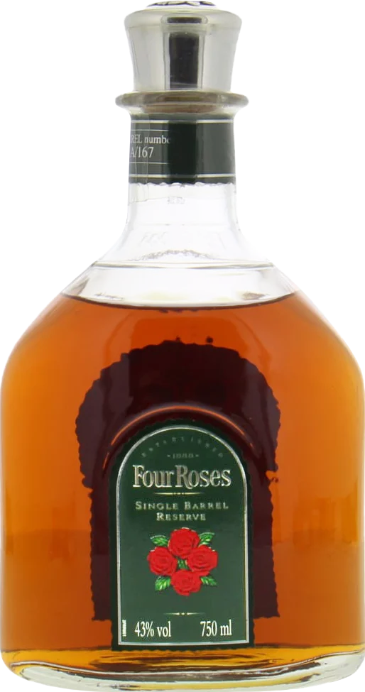 Four Roses Single Barrel Reserve 1990s Vintage Bourbon Whiskey