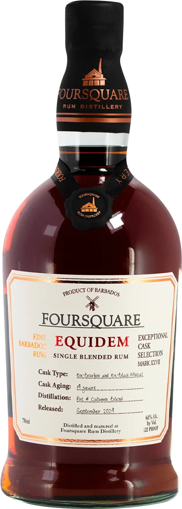 Foursquare Rum Distillery Exceptional Cask Selection Equidem Mark XXVII 14 Year Old Single Blended Rum