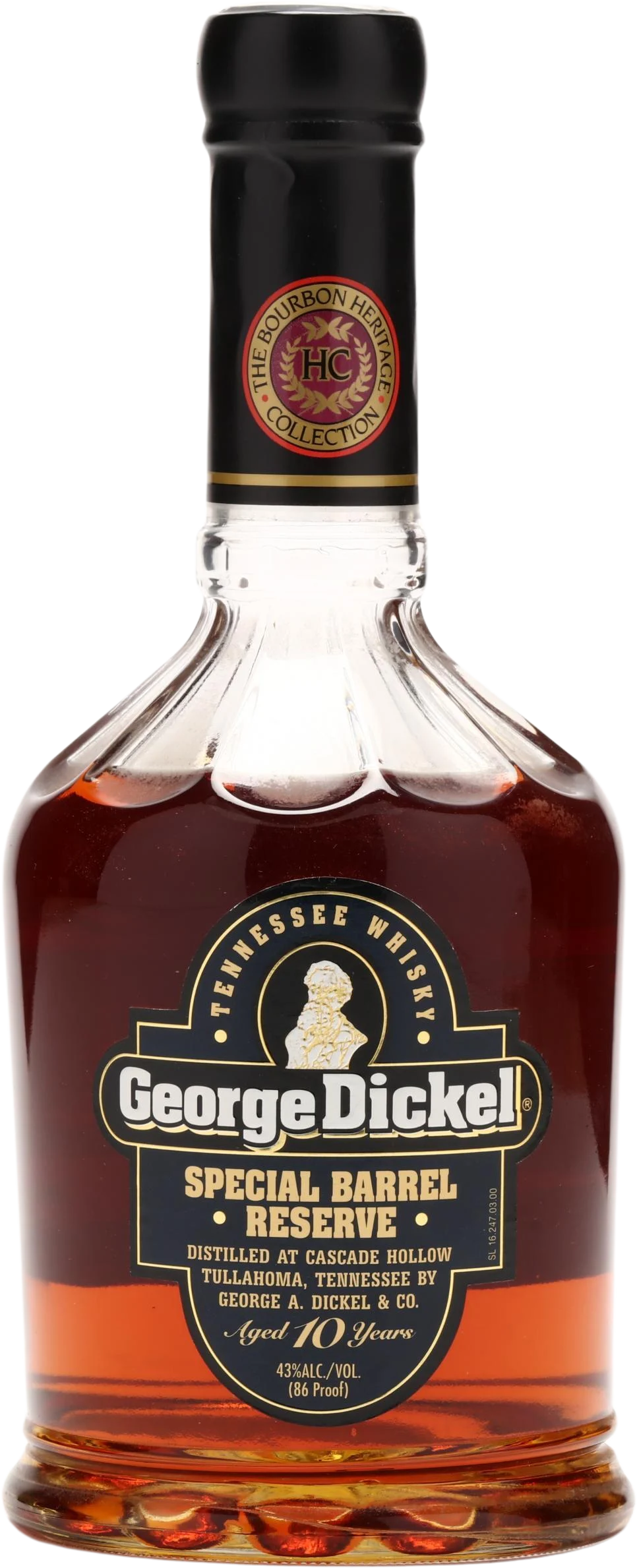 George Dickel Special Barrel Reserve 10 Year Old Tennessee Whisky