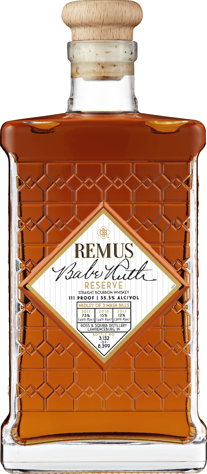 George Remus Babe Ruth Reserve 2025 Release Straight Bourbon Whiskey