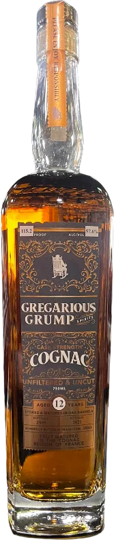 Gregarious Grump 12 Year Old Cognac
