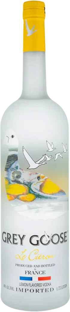 Grey Goose 'Le Citron' Lemon Flavored Vodka (1.75L)