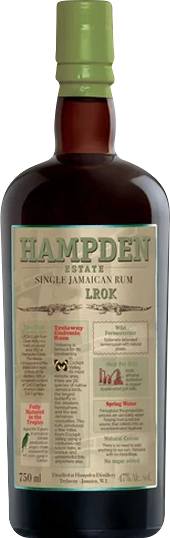 Hampden Estate LROK Pure Single Jamaican Rum