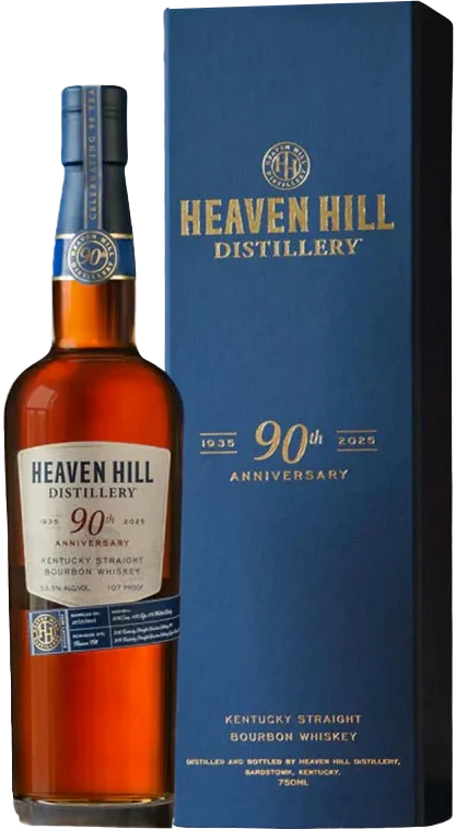 Heaven Hill 90th Anniversary Limited Edition Kentucky Bourbon Whiskey