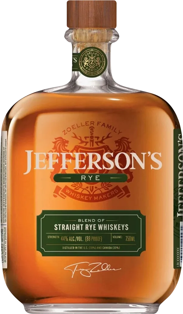 Jefferson's Blend of Straight Rye Whiskey