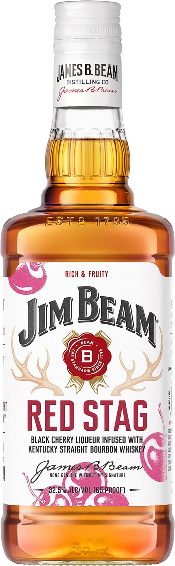 Jim Beam 'Red Stag' Black Cherry Flavored Kentucky Straight Bourbon Whiskey (50mL)