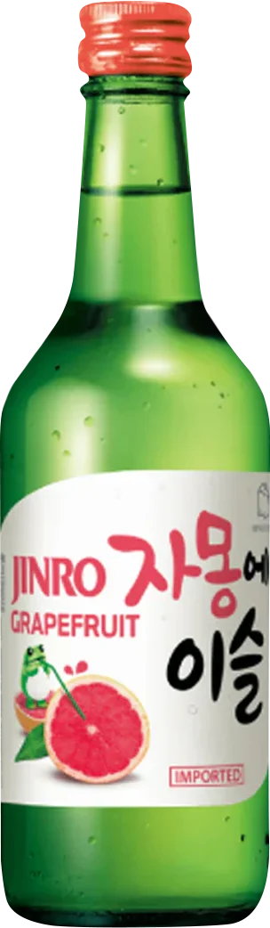 Jinro Grapefruit Soju (375mL)