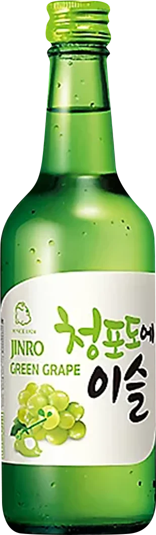Jinro Green Grape Soju (375mL)